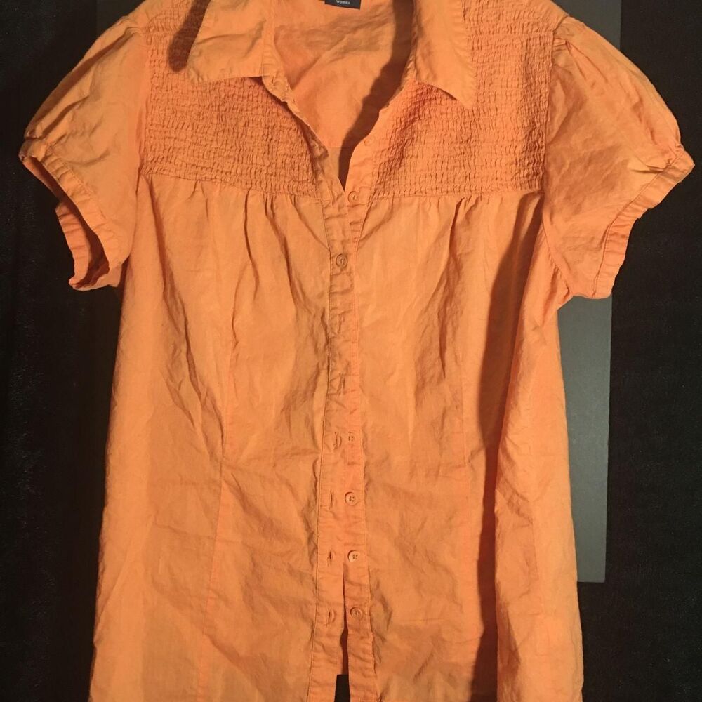 Sonoma Women's Orange Blouse